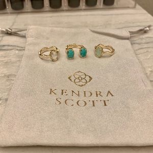 Set of 3 Stackable Kendra Scott Rings